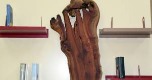 Libreria in legno su misura di design 3 Pino